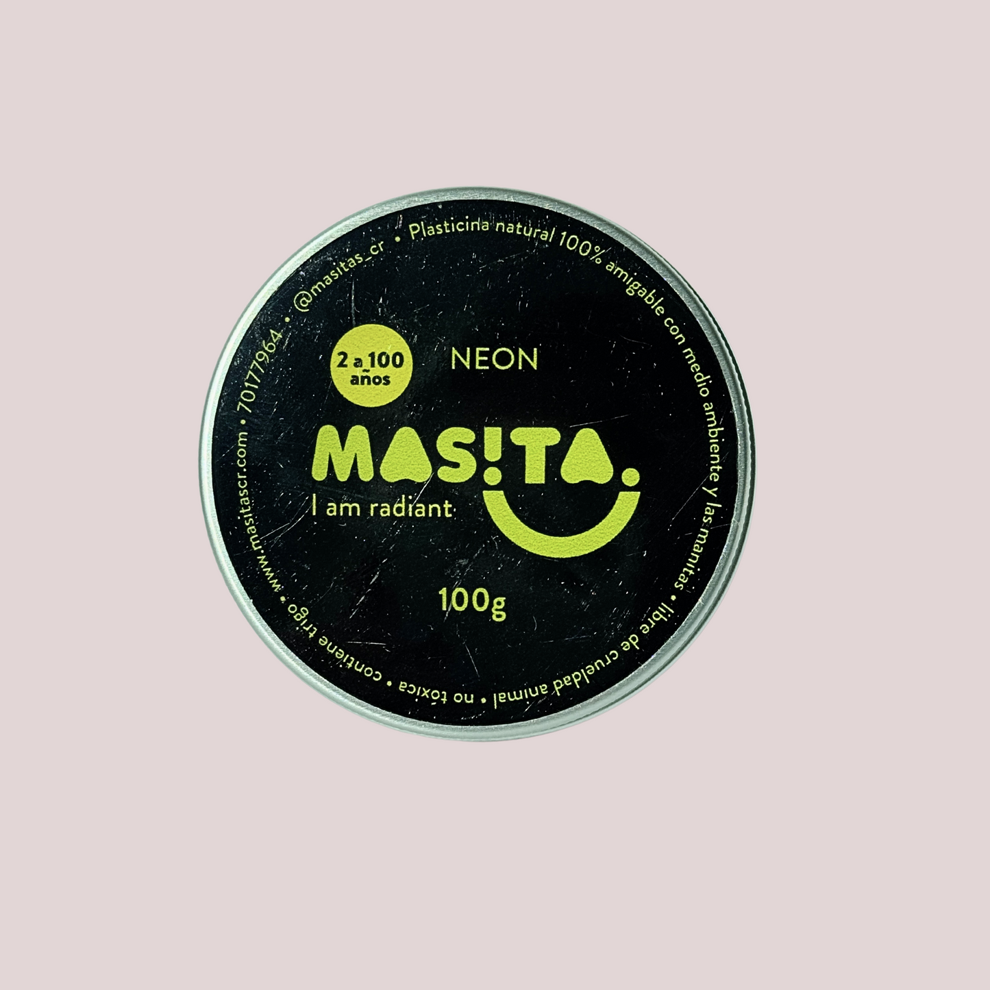 NEON Yellow Masita - I am Radiant (100g)